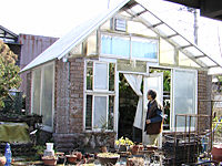 木村さんの温室全景